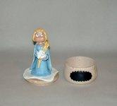 Boite à bijoux avec Elsa reine des neiges en porcelaine froide Boite à bijoux avec Elsa reine des neiges en porcelaine froide