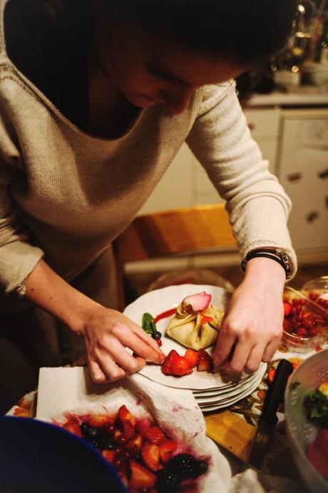 Cooking Party dressage dessert