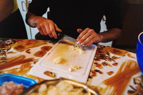 Cooking Party hacher oignon