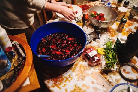 Cooking Party soupe fruits rouges
