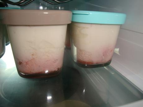 Yaourt fraise,mascarpone et basilic !!Multi-délices