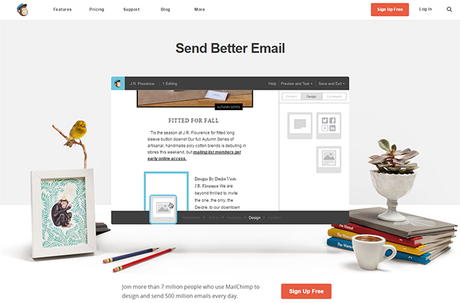Newsletters : S'inscrire sur MailChimp