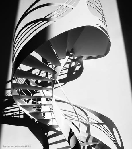 escalier colimaçon escalier contemporain