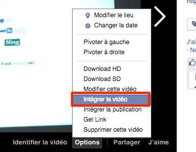 Vous pouvez intégrer des vidéos Facebook facilement sur votre site Web