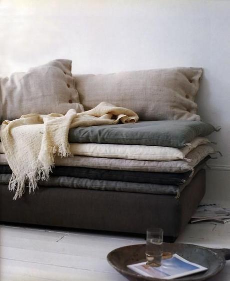 ★ Qui n’a jamais rêvé de lin dans sa déco… ★ Qui n’a jamais rêvé de lin dans sa déco…