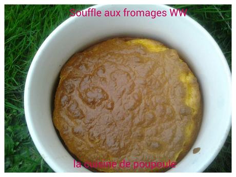 Soufflé aux fromages Weight Watchers au thermomix ou kitchenaid