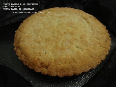 TARTE FACILE À LA CONFITURE / EASY JAM TART / TARTA FÁCIL DE MERMELADA image