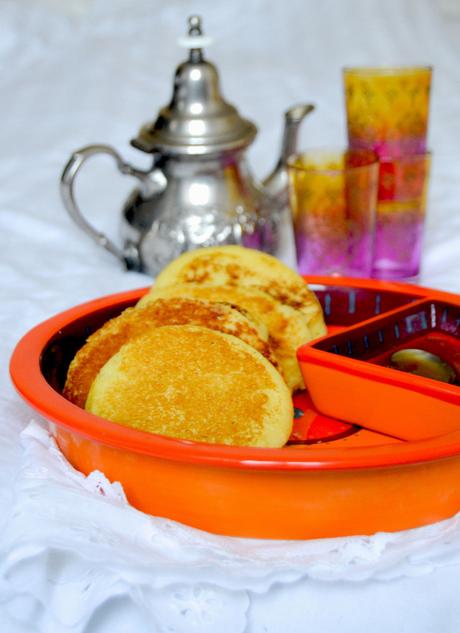 Harcha à la semoule façon Pancake de Choumicha