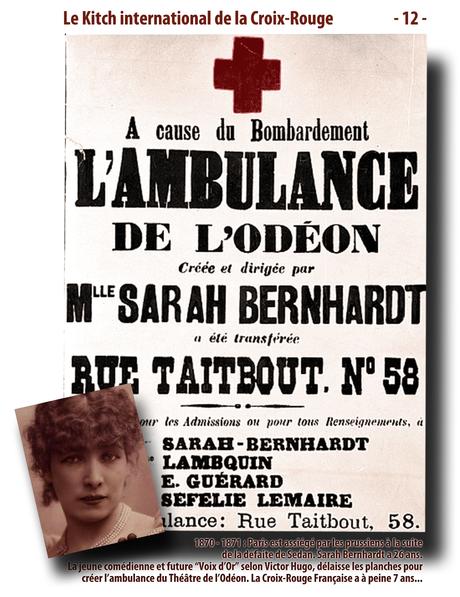 KITCH 12 de la Croix-Rouge Sarah Bernhardt
