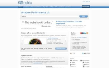 Vitesse. 7 Outils d'analyse de votre site web généalogique Test la vitesse