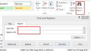 Excel Cherche Remplace