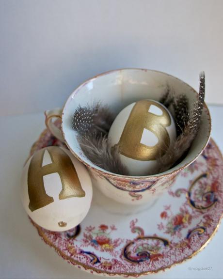 Pâques 2015 - Idées décoration trop faciles anteketborka.blogspot.com, pâques oeufs monogrammes f