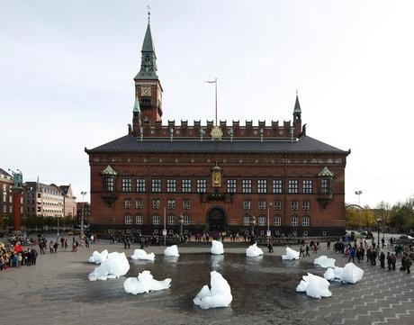 Ice Watch à Copenhague en 2014 par Olafur Eliasson