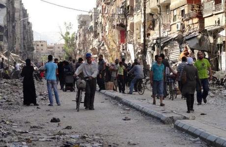 La majeure partie du camp palestinien de Yarmouk à Damas aux mains de l'État Islamique