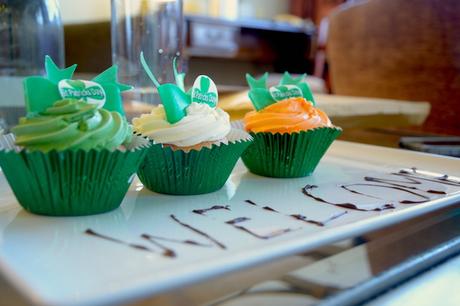ON A TESTE: E-TV en Irlande pour la Saint Patrick ! cupcake