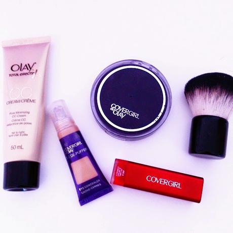 Mon maquillage Cover Girl et Olay #MamanPG pour le défi #ABCduprintemps