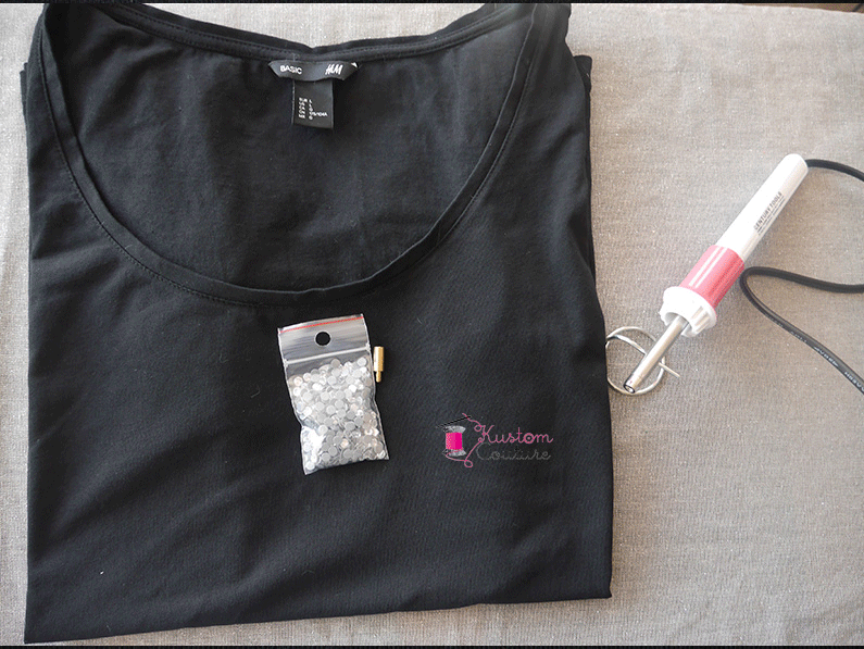 {DIY Haut} Du haut simple au haut bijoux… {DIY Haut} Du haut simple au haut bijoux…