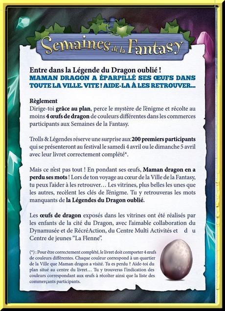 GRANDE CHASSE AUX OEUFS DE DRAGON GRANDE CHASSE AUX OEUFS DE DRAGON