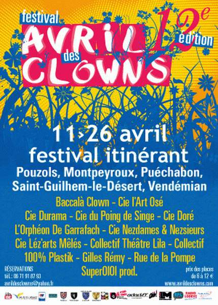 Festival Avril des Clowns 2015 Festival Avril des Clowns 2015