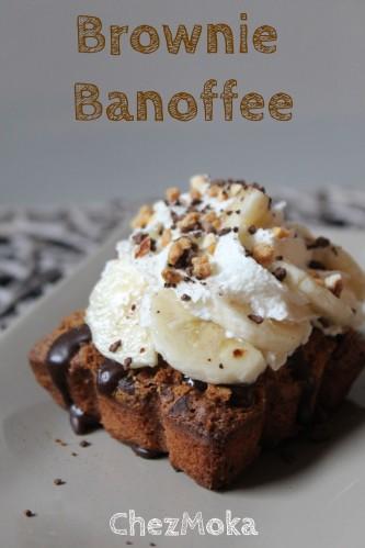 Brownie Banoffee pour un retour chocolaté.