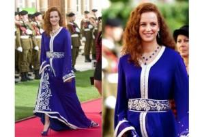 Lalla Salma au mariage princier de Guillaume et Stéphanie Lalla Salma au mariage princier de Guillaume et Stéphanie