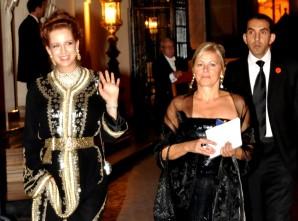 Lalla Salma au mariage princier de Guillaume et Stéphanie Lalla Salma au mariage princier de Guillaume et Stéphanie