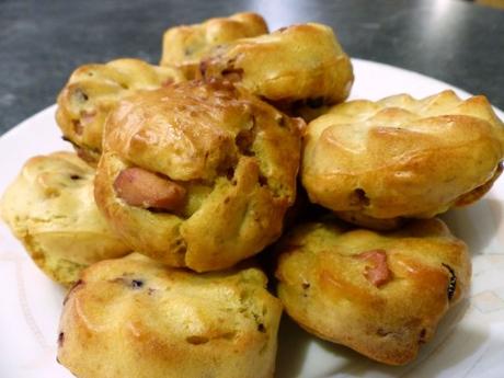 Mini-muffins au foie gras et aux cranberries