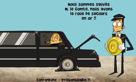 2 DESSINS POUR LE PRIX D'UN CHEZ LES RICHES 2 DESSINS POUR LE PRIX D'UN CHEZ LES RICHES