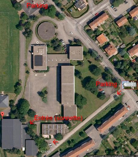 Accès au Dojo de Moulins-les-Metz Accès au Dojo de Moulins-les-Metz