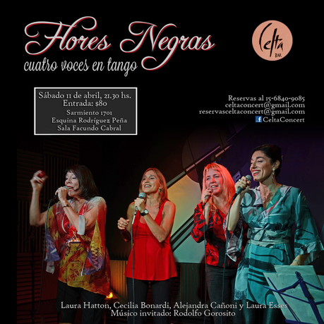 Flores Negras dans le programme des Bares Notables [à l'affiche]