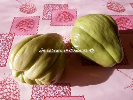 Cari chouchou (chayote) Cari chouchou (chayote)