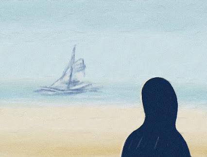 Elle regarde la mer Elle regarde la mer