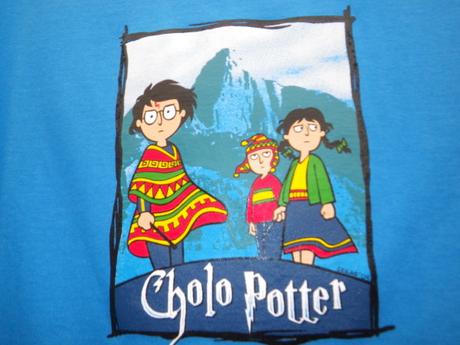 T-shirt péruvien: Cholo Potter.