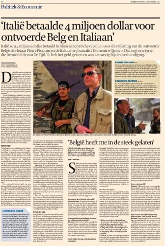 SYRIE - Le djihad aux portes du Liban... et de l’Europe SYRIE - Le djihad aux portes du Liban... et de l’Europe