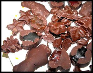 Chocolat noir aux oursons