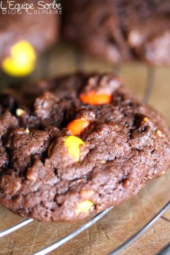Cookies Reese's-Chocolat ! too much mais too bon !!!