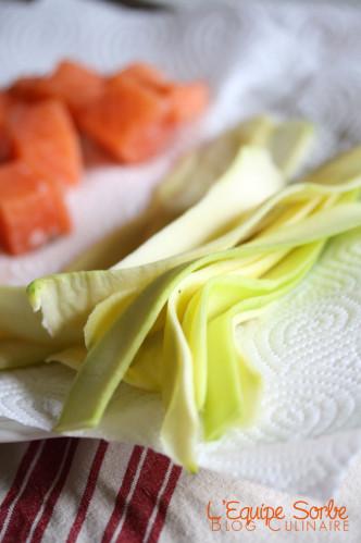 Beignets de Courgettes (et de saumon)