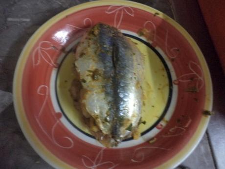 Filets de sardines farcies aux pommes de terre