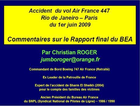 le crash du Rio-Paris : une catastrophe aérienne pour rien... ?