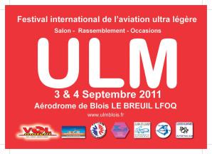 Festival (Salon) International de l'ULM 2011 à Blois