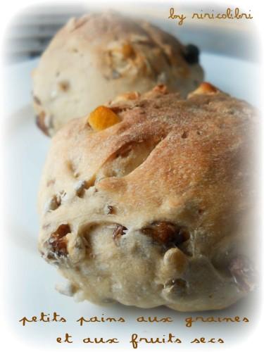 Petits Pains aux Graines et aux Fruits secs Petits Pains aux Graines et aux Fruits secs