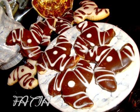Faux arayeche (biscuit au chocolat)