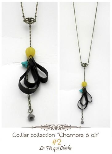 Collier collection "Chambre à air" (1ère partie...) Collier collection "Chambre à air" (1ère partie...)