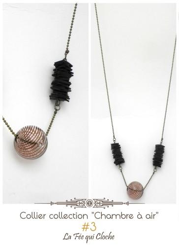 Collier collection "Chambre à air" (1ère partie...) Collier collection "Chambre à air" (1ère partie...)