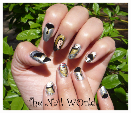 Egypte nail art - Part 2 Egypte nail art - Part 2