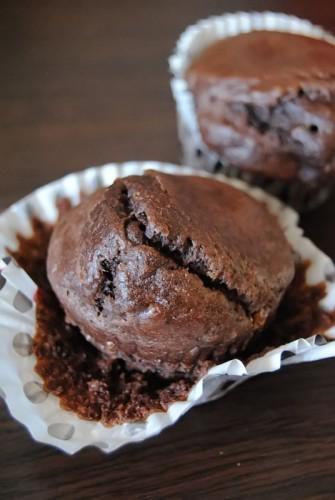 Muffins moelleux ricotta chocolat