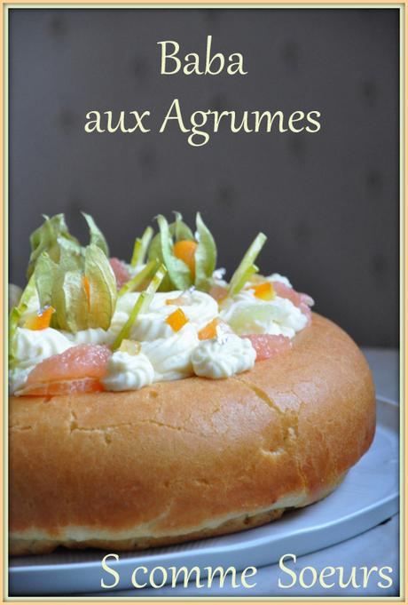Baba aux agrumes