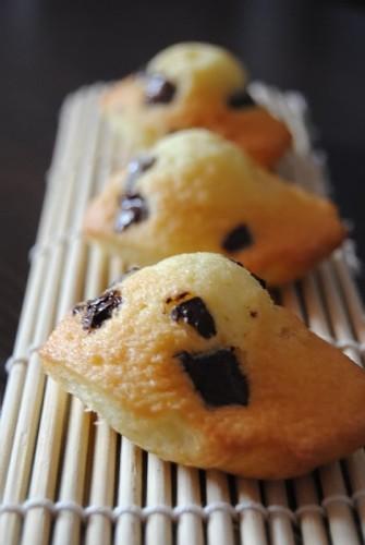 Madeleines aux pépites de chocolat Madeleines aux pépites de chocolat