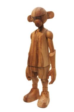 Pithecuse Statue Real Wood by CoolRain
