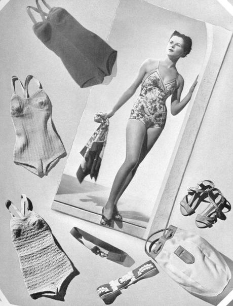 Accessoires pour la plage - Années 1930